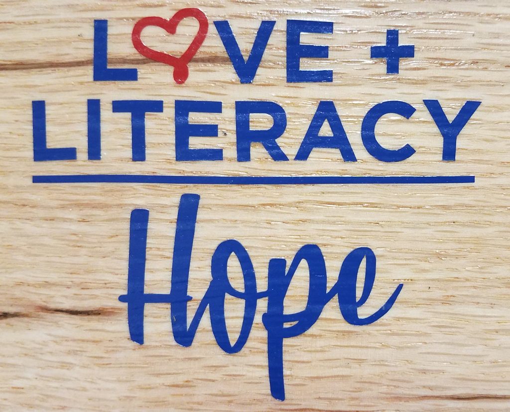 Love plus literacy equals hope